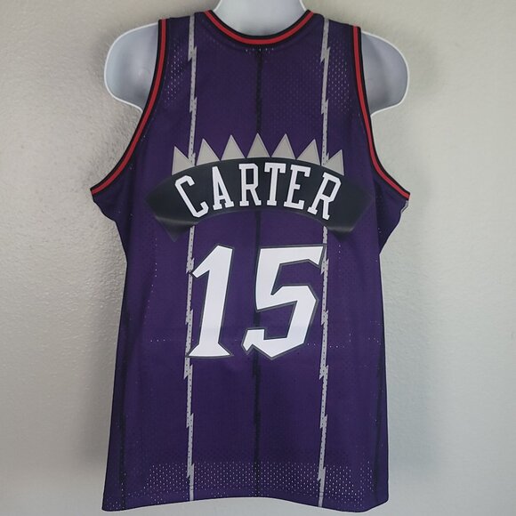 Mitchell & Ness Toronto Raptors Vince Carter 1998 - 99 NBA Basketball Jersey - Picture 3 of 10